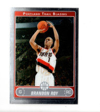 2006-07 Topps Chrome Brandon Roy Rookie Card #190 Portland Trail Blazers RC. rookie card picture
