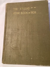 1909 The studio Year Book of Decorative Art Pottery, Textile Glass and Paintings