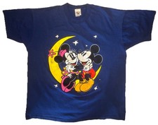 Vintage 90s Disney Mickey Minnie In Love Single Stitch T Shirt OSFA  Adult 2XL 