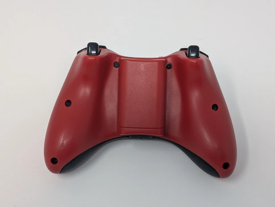 Genuine OEM Official Microsoft Xbox 360 Red Wireless Controller - Image 2 of 2