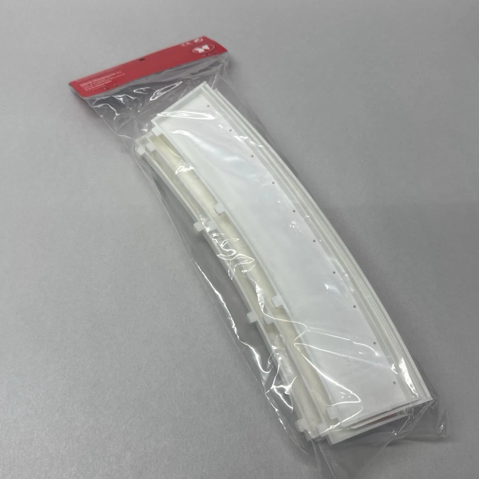 1x Ninco #10210 EXTERIOR Borde Blanco/Rojo Curva 6 piezas - NUEVO Foto 2 de 4