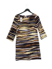 Nine West A-Line Midi Dress UK2 in Multi