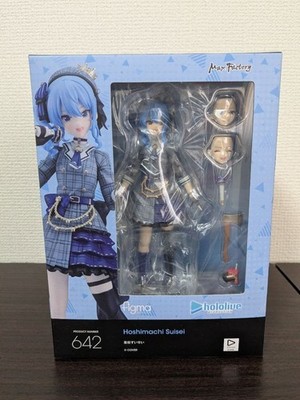 Figma Hoshimachi Suisei Hololive Max Factory Figure Used Japan