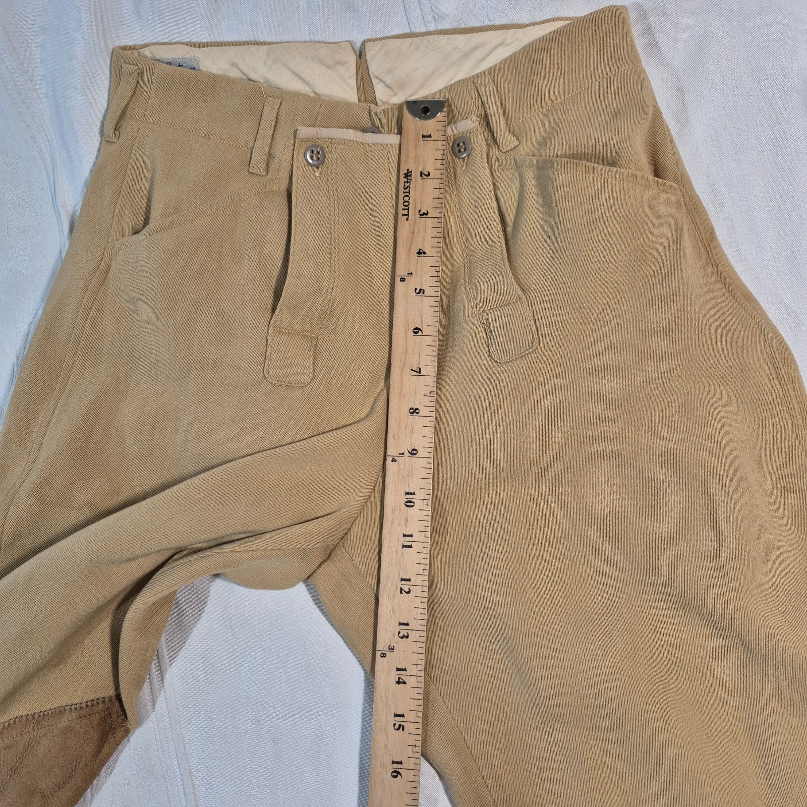 THE TAILORED SPORTSMAN EQUESTRIAN ENGLISHRIDING PANTS 26x22 (STAINED)