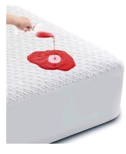 Cozymaker Queen Size Mattress Protector100% Waterproof Cooling 3D Air Fabric