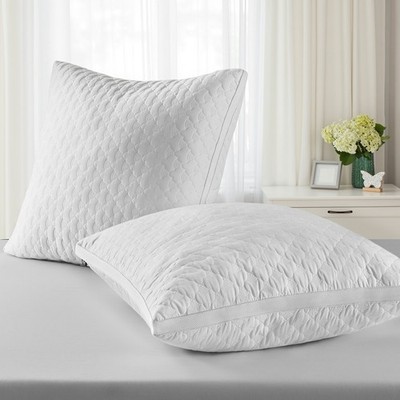 2er Set Kopfkissen 80x80 40x80cm Hotel Kissen Microfaser CertiPUR-US