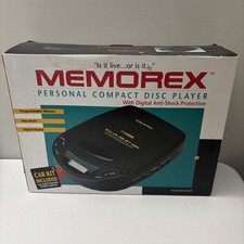 Vintage 1996 Memorex Personal Compact Disc CD Player - MD5250CP - New In Box