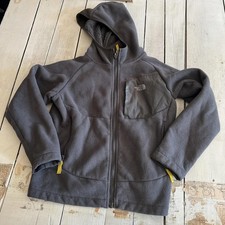 The North Face Chimborazo fleece Hoodie in Gray Boys Small 7/8