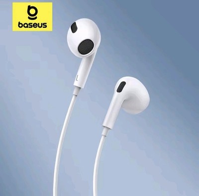 Baseus In-Ear Kabelgebundene USB-C Kopfhörer mit Mikrofon und Steuerung