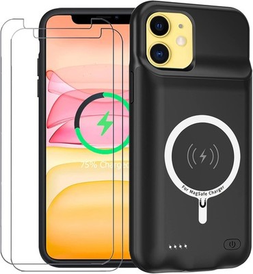 Battery Case for iPhone 11 Enhanced 10000mAh Portable Protective Smart Wireless
