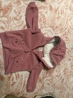 Carter's Baby Girl 3M Fleece Hoodie/Jacket Lot, Pink Floral Animal Winter — photo 5