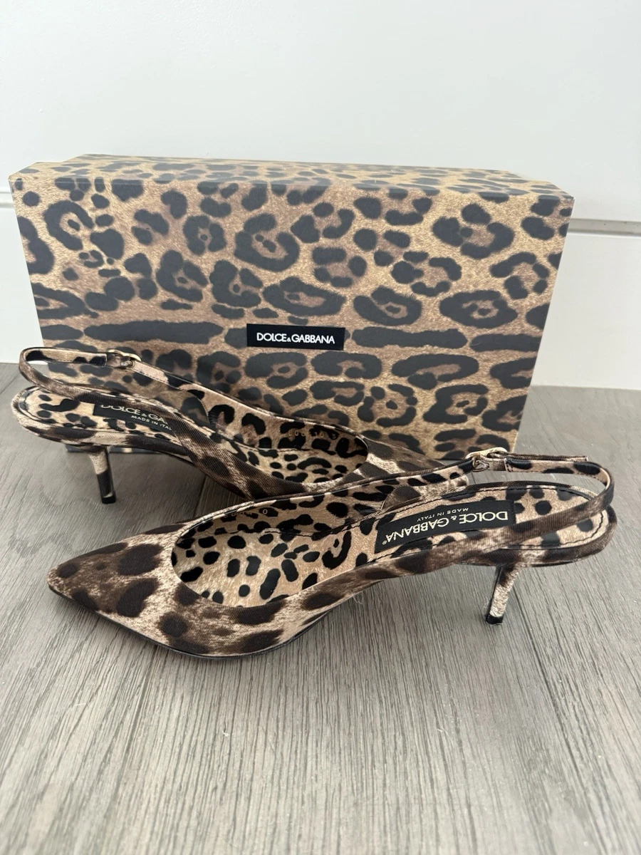 Dolce&Gabbana Women's Animal Print Slingback for sale | eBay