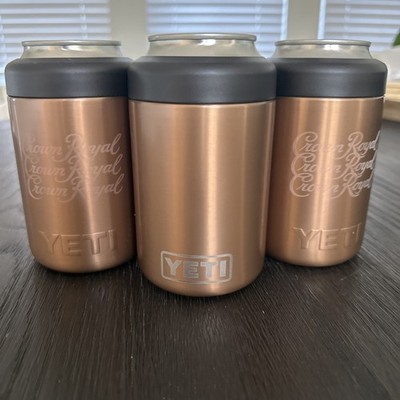 Crown Royal Yeti Colster Rambler Koozie  12oz - Lot of 3 NEW 