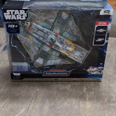 Star Wars Micro Galaxy Squadron Ghost Space Ship - Star Wars Rebels Series