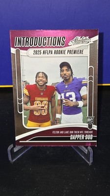 2025 Panini Absolute Introductions. DAPPER DUO. Lane, Felton RC #I-TFN