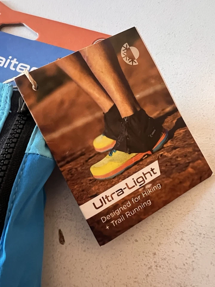 Polainas bajas KAHTOOLA INSTAgaiter para senderismo, Trail Running Azul S/M NUEVAS Foto 3 de 4