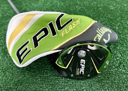 Callaway EPIC FLASH Fairway 3-Wood 15°, Senior 5.0 EvenFlow 45G, MRH + HC NICE!