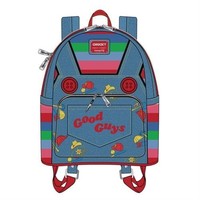 Loungefly Childs Play Chucky Cosplay Mini Backpack Game Neu