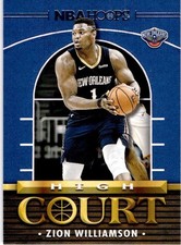2021-22 NBA Hoops Zion Williamson High Court Insert  #10 - New Orleans Pelicans