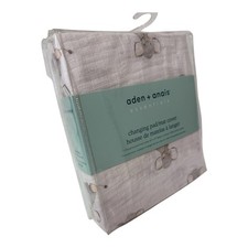 Aden  Anais Baby Infant Changing Pad Mat Cover Safari Babies Elephants Muslin