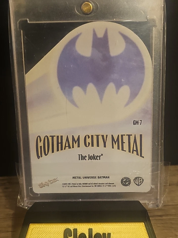 2025 Metal Universe Batman Joker Metal GM-7 SSP - Image 2 of 2