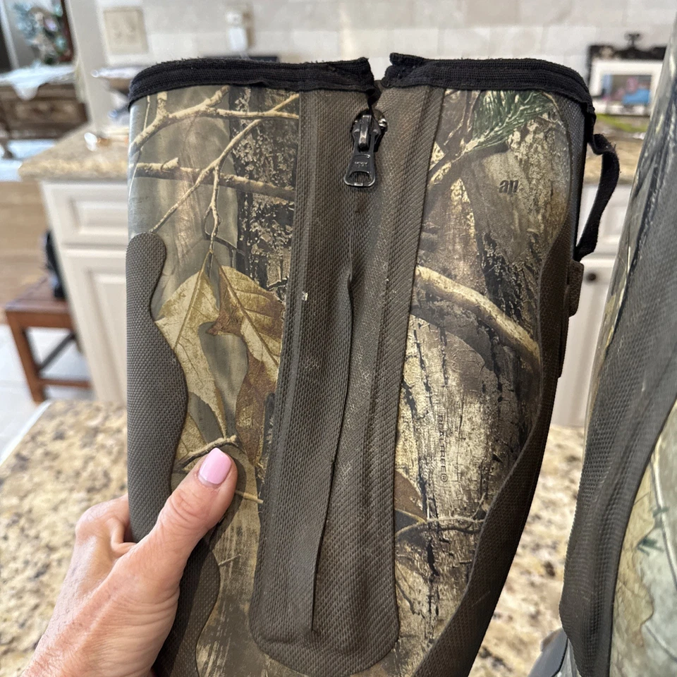 Gander Mountain , Rubber Hunting Boot Camouflage 7-71/2 Men’s 8-81/2  Ladies4096 - Image 2 of 4