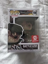 Funko Pop! Figura exclusiva Attack on Titan: Battle Levi (bloody) #1169 AE