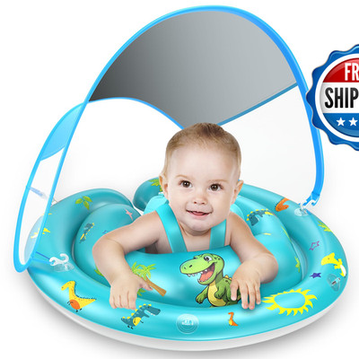 Laycol Baby Pool Float Canopy Removable Upf50 Uv Sun Protectionthird-Generation
