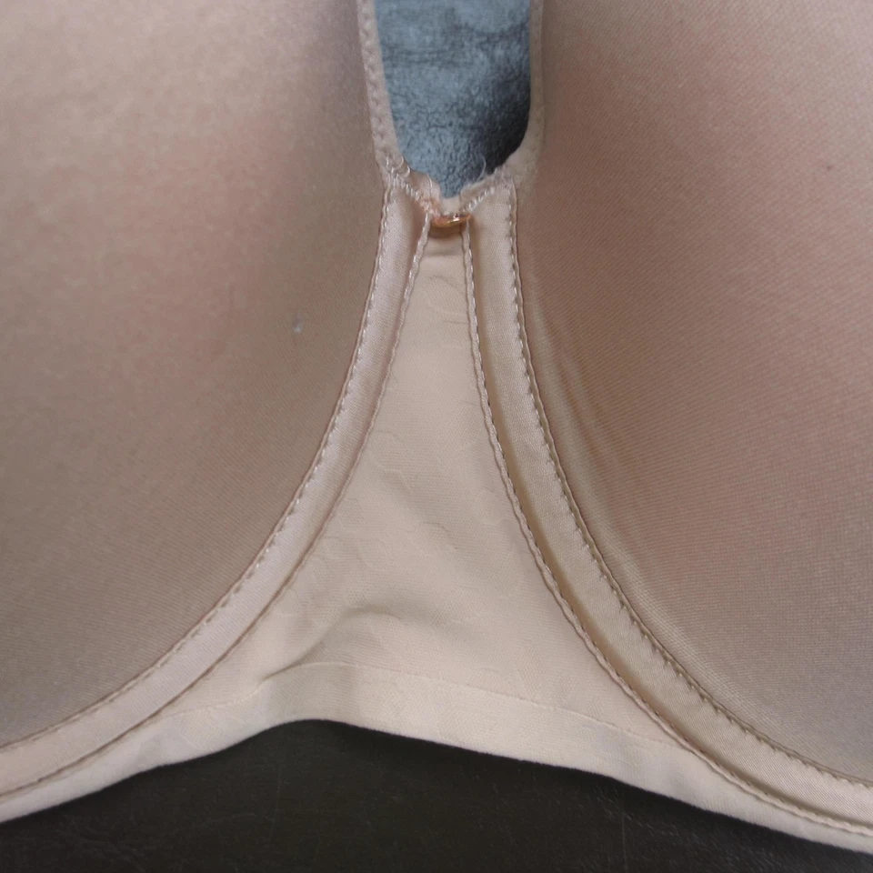 Chantelle Bra Womens 36 DDD Nude Beige Underwire T-Shirt Full Coverage Seamless - Image 3 of 4