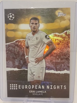 2023-24 Topps UEFA Club Competitions - European Nights Erik Lamela #EN-29...