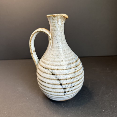 Artisan Art Pottery Pitcher Vase Signed 6.5x5x2