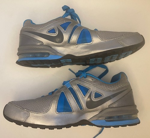 Nike Air Max Sneakers Womens 8.5 Grey and Blue Athletic Limitless Shoes - Picture 3 of 5