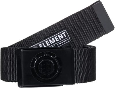 Element Beyond Gürtel belt all black schwarz