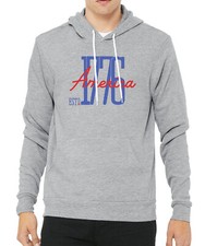 America Est 1776 Patriotic Sweatshirts, 4th of July Hoodies, USA Sweatshirts