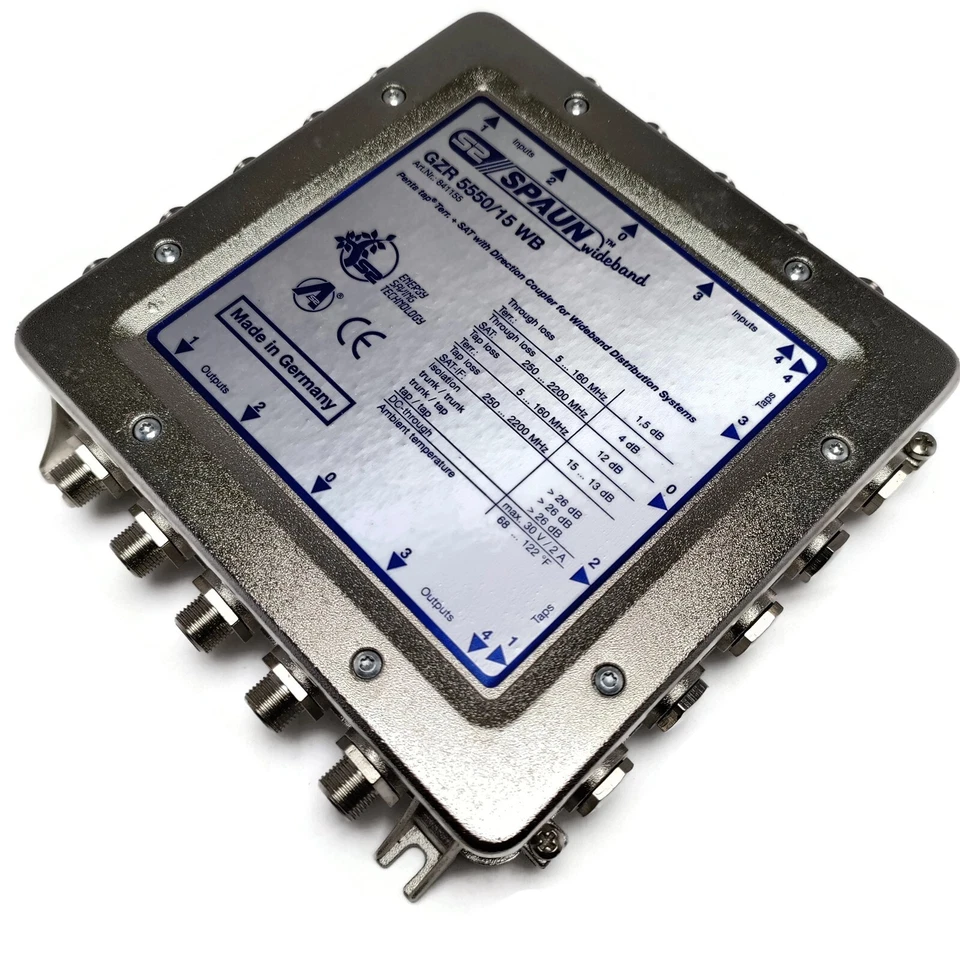 Spaun Penta tap Direction Coupler for Wideband Systems (GZR-5550-15WB) - Image 4 of 4