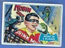 Batman 1966 Topps Blue Bat #9B Bashed on a Billboard