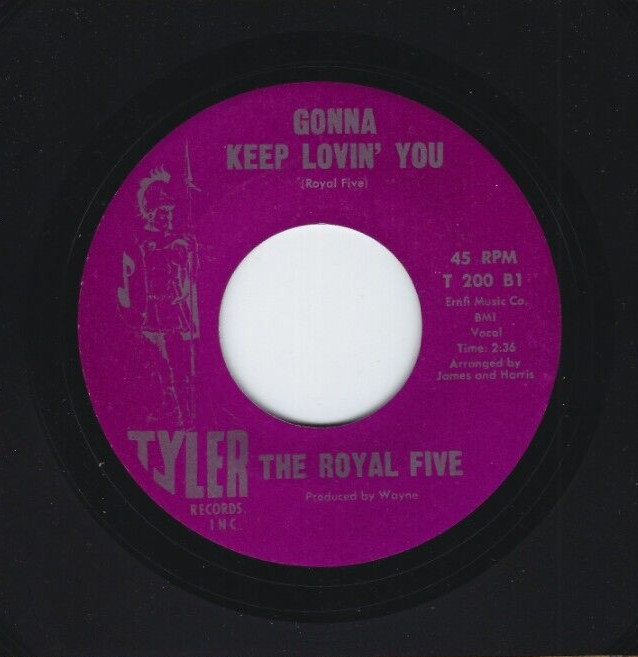 SWEET/NORTHERN  SOUL  45  The Royal Five  Tyler  200