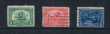 États-Unis - 1920 - Tercentenaire Des Pèlerins - SC 548-550 - UTILISÉ - M1