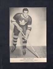 Reg Hamilton 1939 OPC O-Pee-Chee # 1 TRIMMED Toronto Maple Leafs