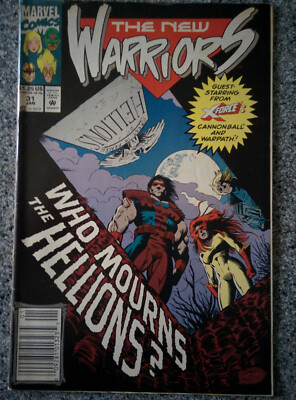 THE NEW WARRIORS #31 ''Who Mourns The Hellions?'' - Marvel Comics