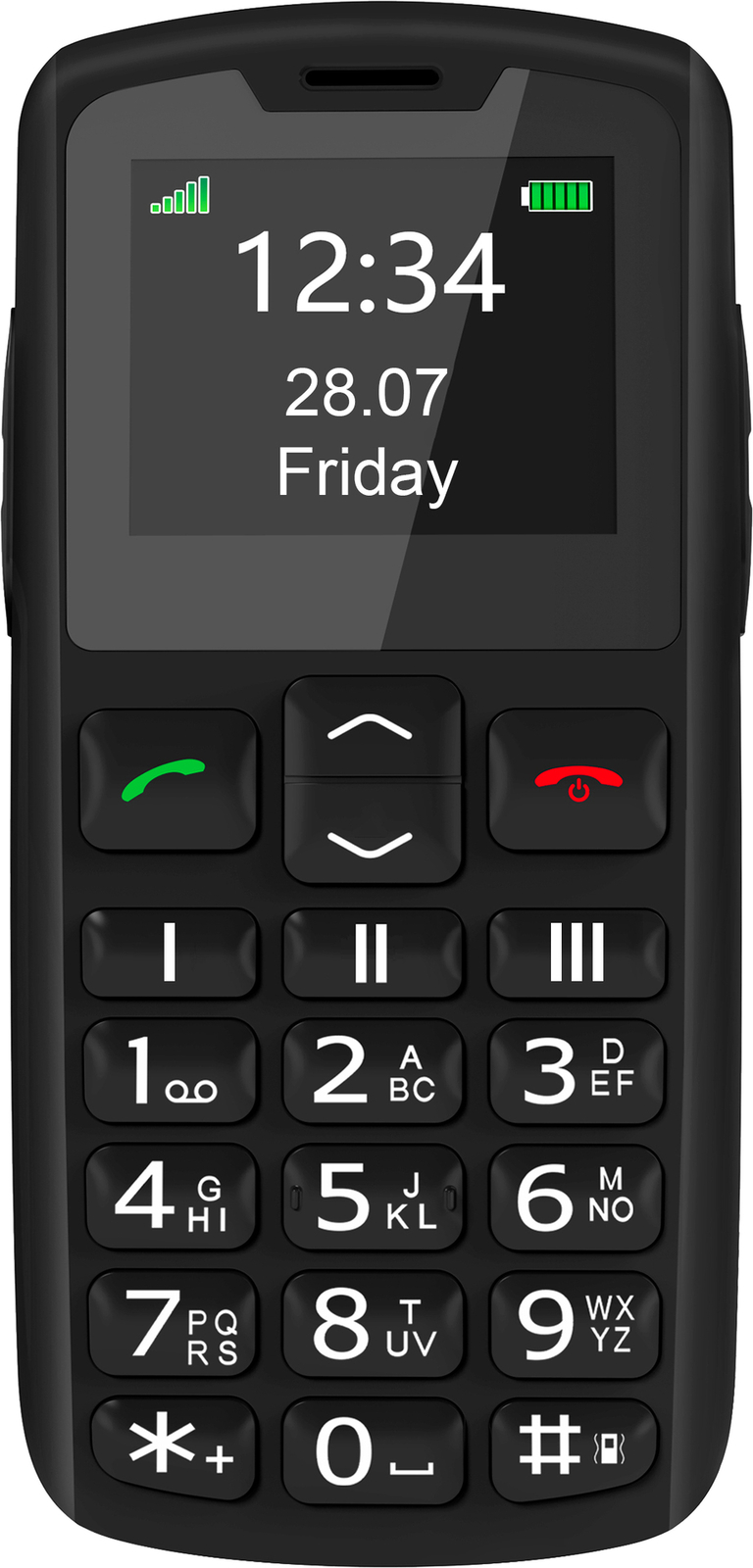 Beafon Bea-fon Silver Line SL230 - black - feature phone - GSM - Image 6