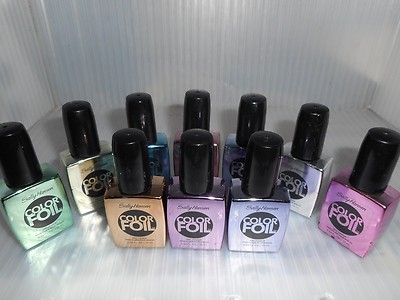 SALLY HANSEN COLOR FOIL NAIL MAKEUP 0.34fl oz *SEE VARIATIONS*