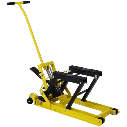 1500lbs Motorcycle ATV Hydraulic Scissor Lift Jack Dirt Bike Hoist Stand Table - Picture 16 of 17