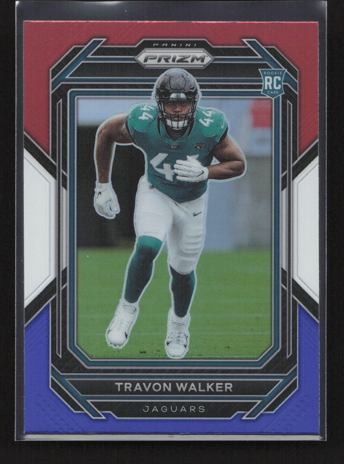 2022 Panini Prizm Red White Blue Prizm Travon Walker RC #339 Jacksonville