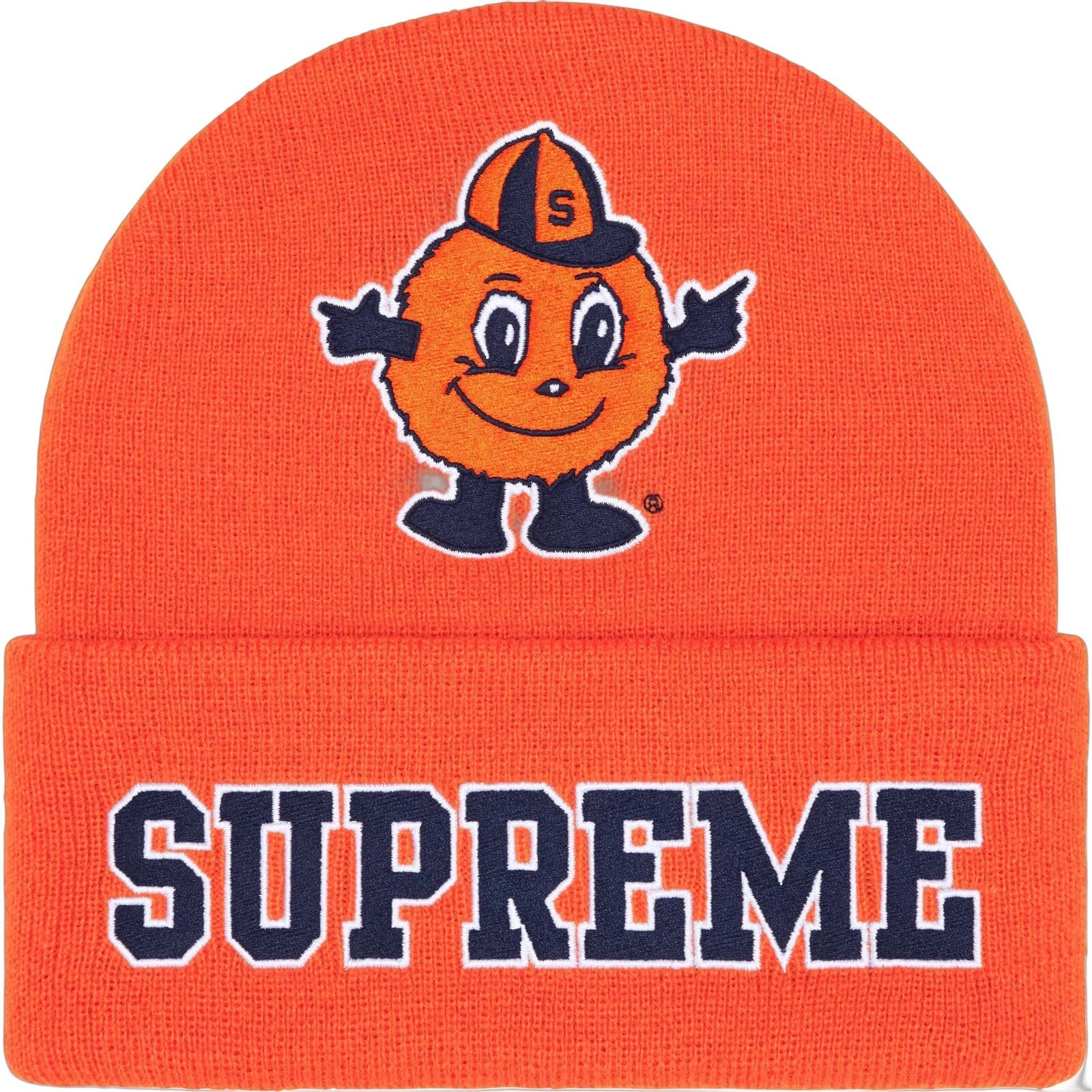 Bonnet Supreme Mitchell & Ness NCAA (orange)