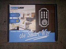 Turbolock TL116 Digital Door Lock Keypad Voice Prompt Electronic Keyless Entry
