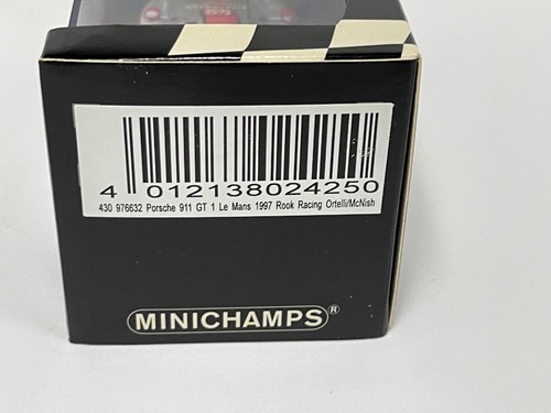 1/43 Minichamps Porsche 911 GT1 1997 24 Hours of LeMans #32 430 976632 SC146 - Picture 6 of 6