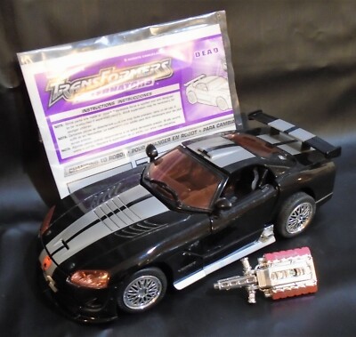 TRANSFORMERS ALTERNATORS DECEPTICON DEAD END 1:24 2004 BT05 DIE 100% COMP MANUAL