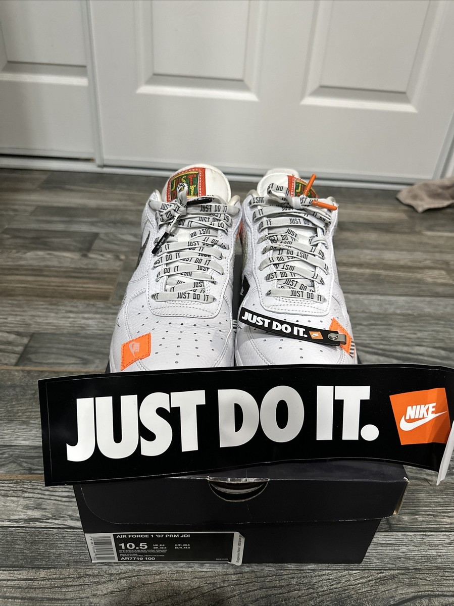2018 NIKE AIR FORCE 1 07 PRM JDI Size 10.5 AR7719 100 | eBay