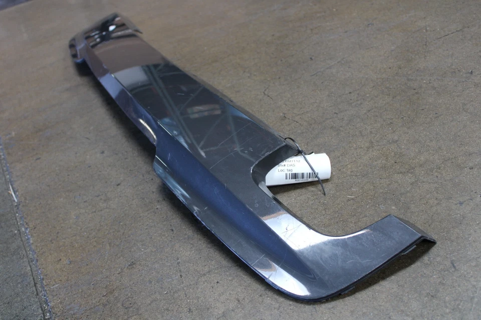 2012 BMW M5, Rear Bumper Valance, Scratched, Used, P/N 19017412 - Image 2 of 4